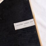 Set of nested tables upholstered, Pierre Frey, 1970s