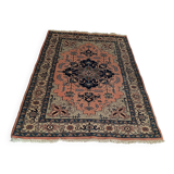 Antique handmade oriental rug.