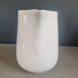 Large white porcelain pitcher 2L