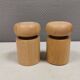 Salt and pepper grinders/mills designed by Nissen Denmark in the 1970-80s