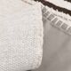 Tapis Kilim contemporain vintage Off White et noir 7x10, 218x307 cm