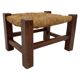 Vintage footstool stool minimalist