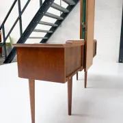 Vintage dressing table with fold-out mirrors, 1950’s