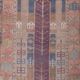 Vintage handmade Turkish rug 125x198 cm