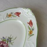 Ancien petit ravier, tulipe, en céramique, villeroy & boch