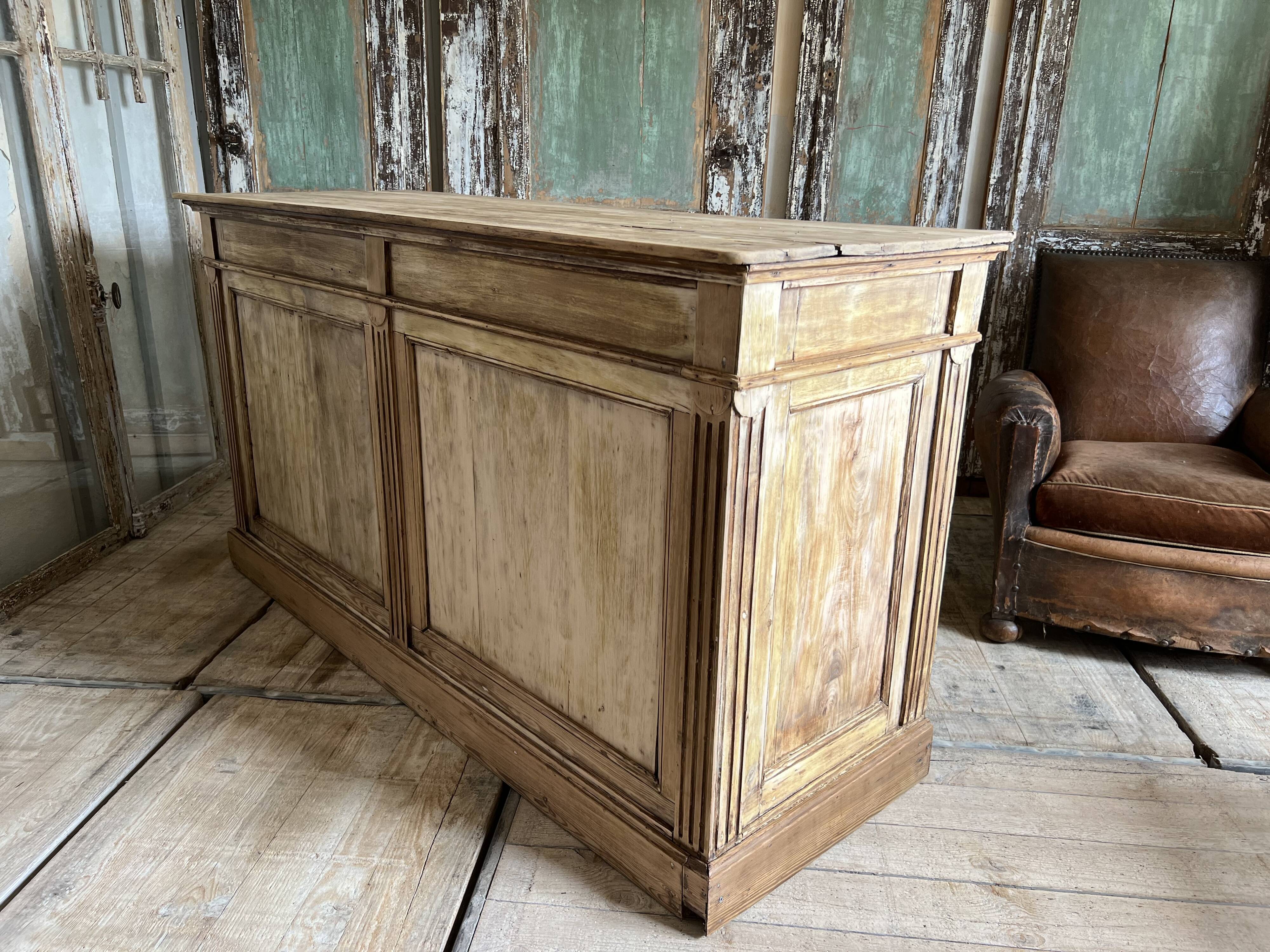 Old store counter