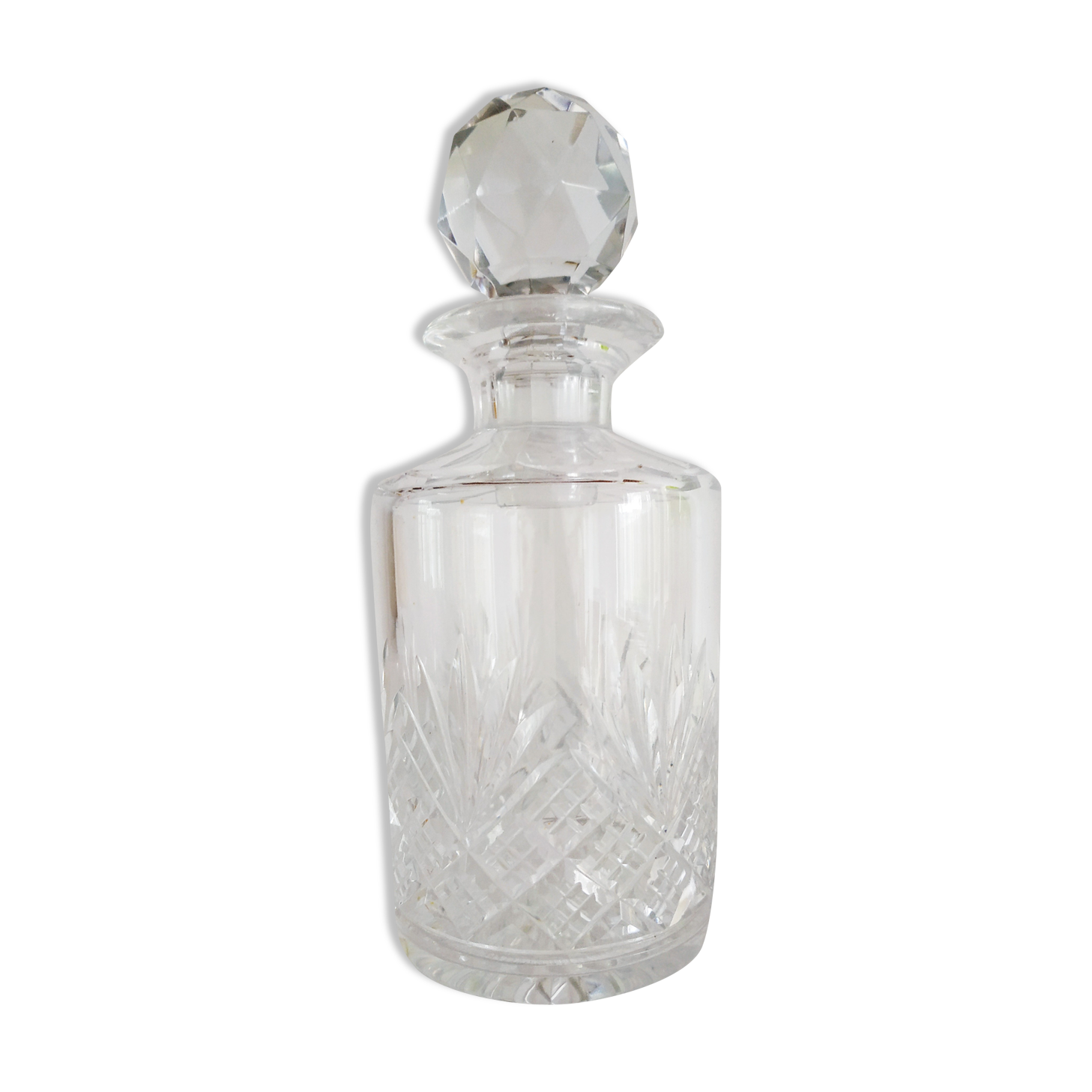 Carafe à liqueur en cristal Val Saint Lambert
