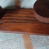 Wooden coat rack