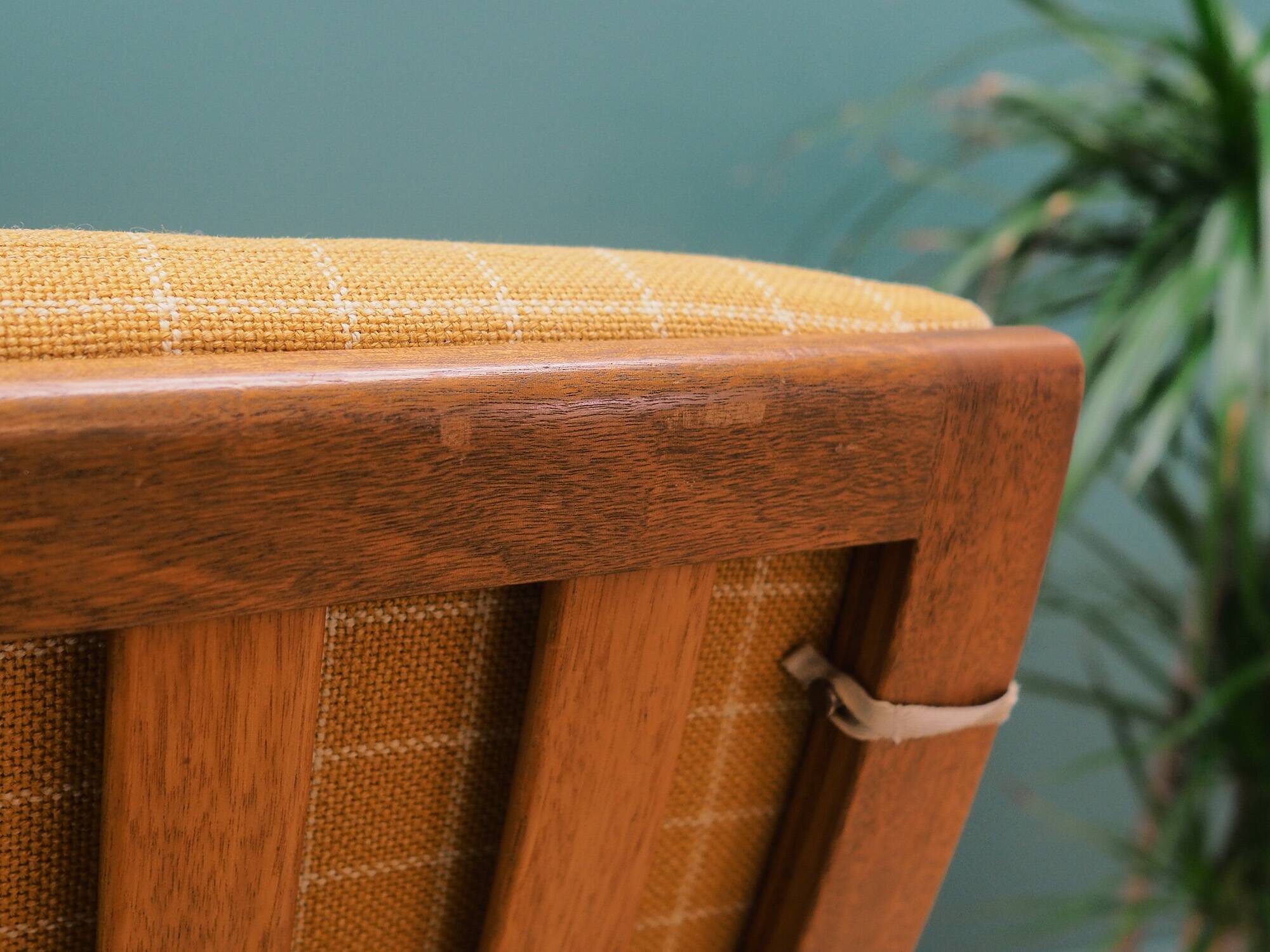 Yellow armchair, Danish design, 1970s, designer: Børge Mogensen