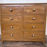 Cabinet with drawers changing table old trade furniture