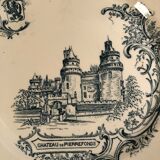 Flat iron-earth plates, Leon Gaves castles model