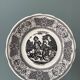 Box of 6 dessert plates in Gien earthenware, "the language of flowers"