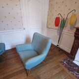 Rare 50s Swedish salon Restored for its rental in the film "Little Nicolas ,2021"