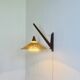 Wood And Sisal Wall Lamp By E.R. Nele For Temde Leuchten, Germany/Switzerland 1960S