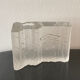 Vase Soliflore Vintage 80 frosted glass
