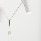 Swinging arm wall lamp by Raak, Netherlands - 1960's
