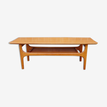 Scandinavian teak coffee table