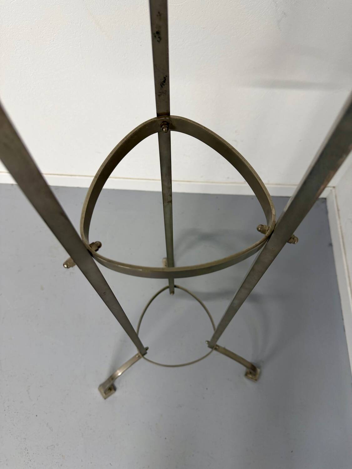 Coat rack Nymphenburg design by Otto Blümel for Classicon brass 80s