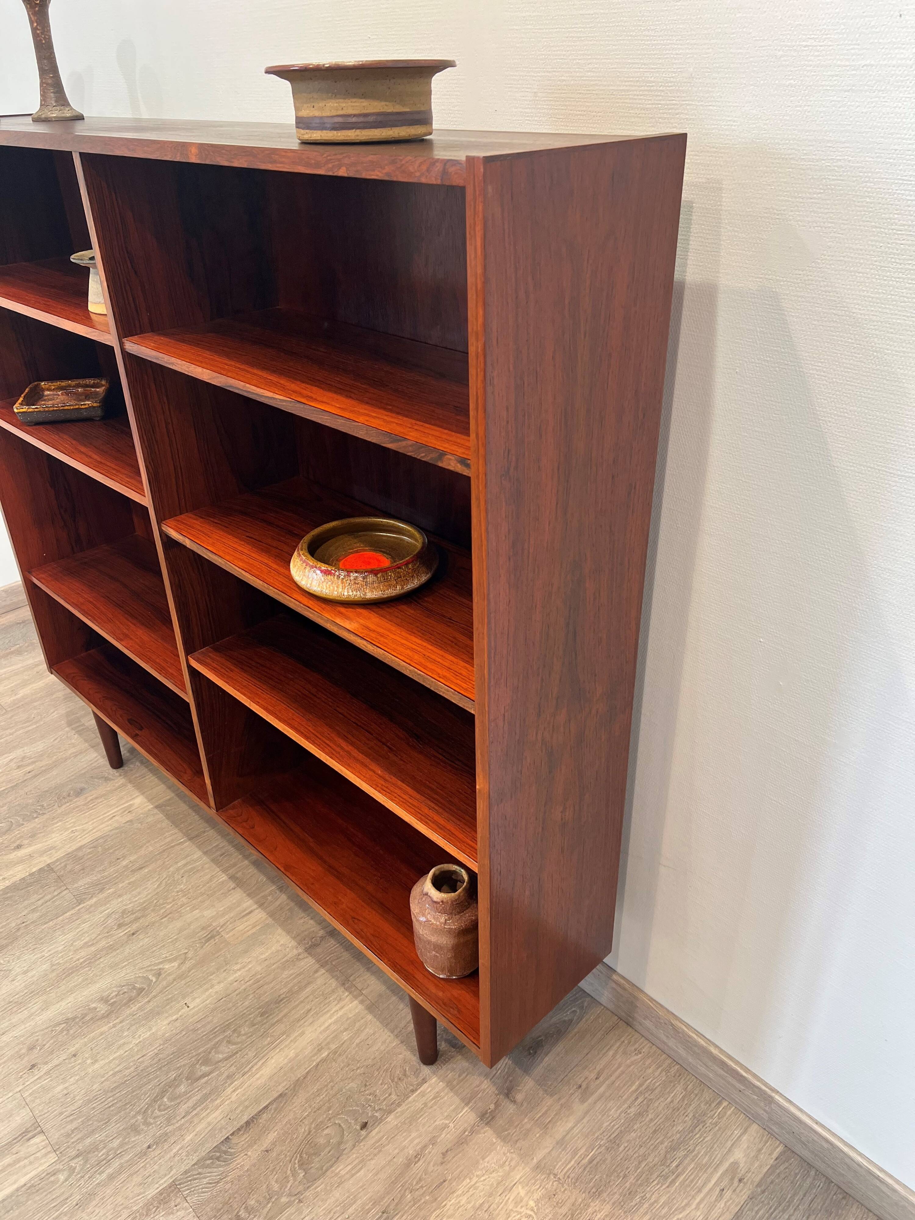Scandinavian bookshelf in rosewood by Dammand & Rasmussen