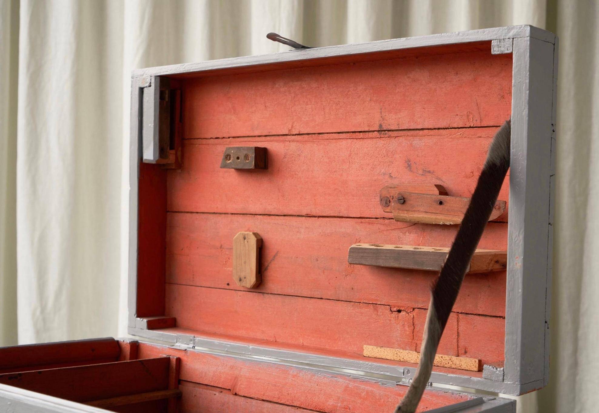 Carpenter's style commode from the 1960s in 's-Hertogenbosch.