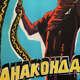 Original Poster 1950s Swedish Documentary Movie Anaconda Torgny Anderberg