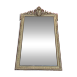 Miroir de cheminee bois sore napoleon iii