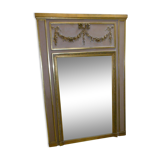 Fireplace mirror Louis XVI style trumeau 103x149cm