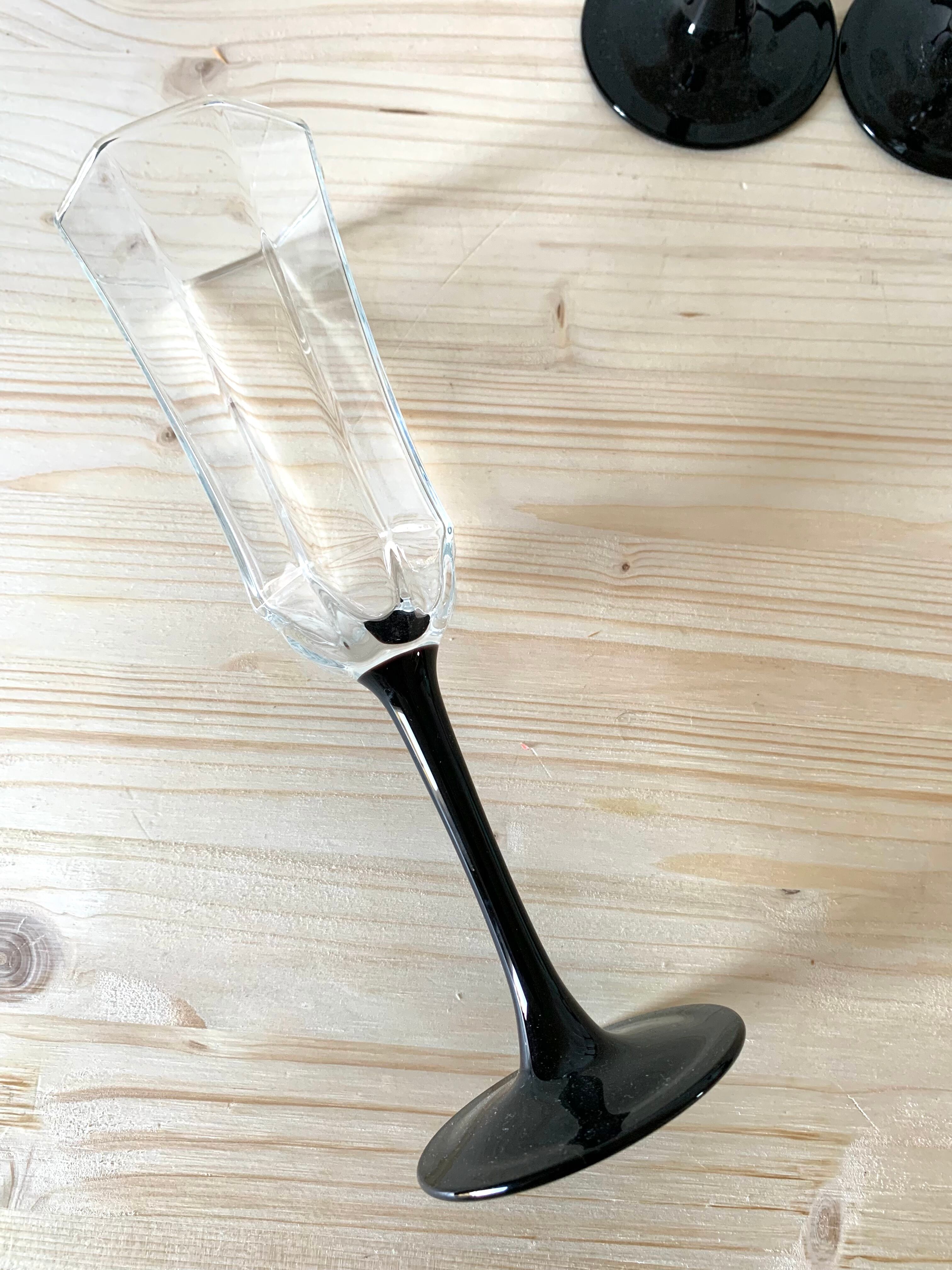 6 champagne flutes arcopal luminarc octime