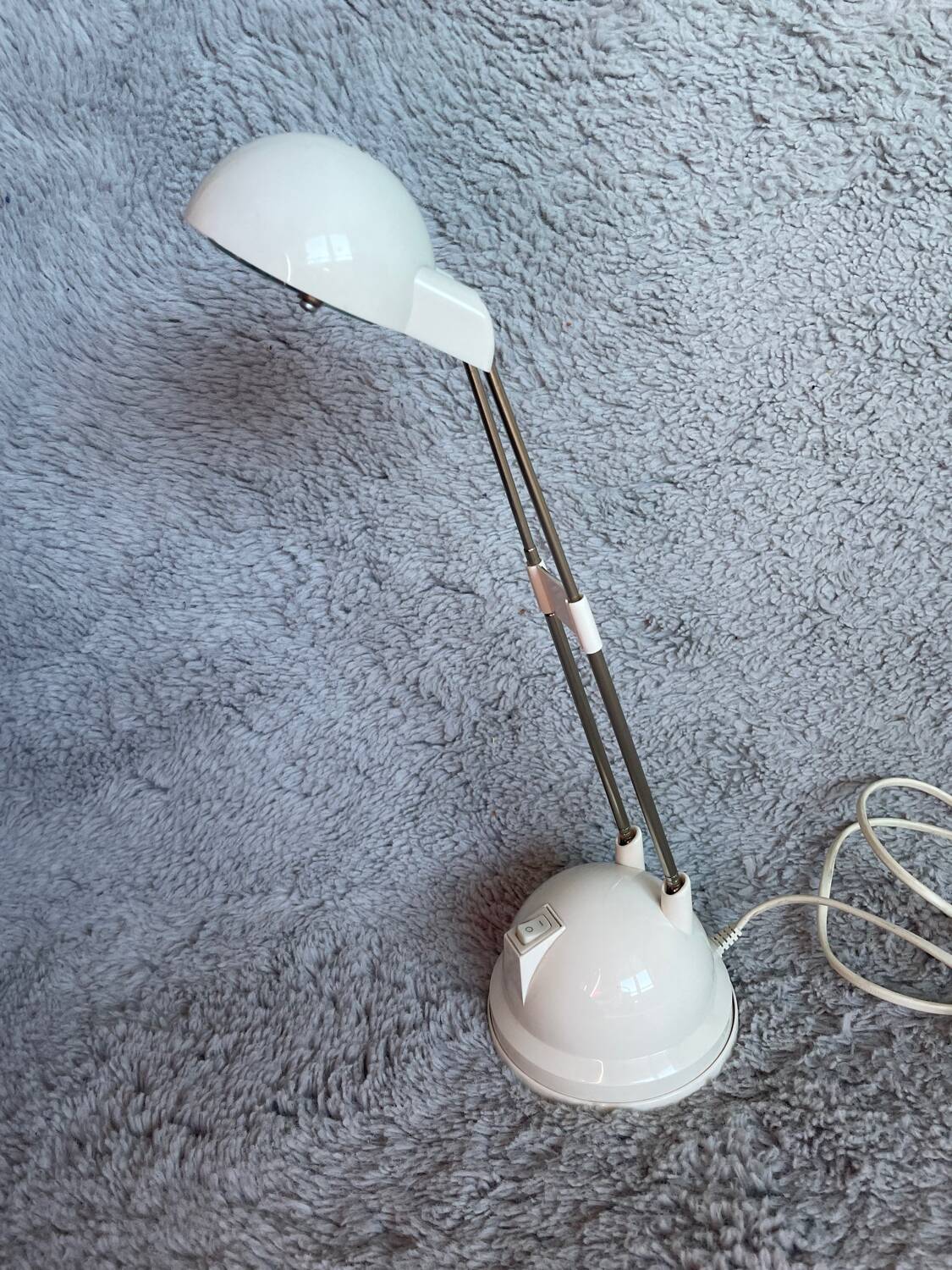 Lampe telescopique ikea vintage blanche