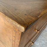 Chest of drawers, solid wood chest of drawers, 1950s