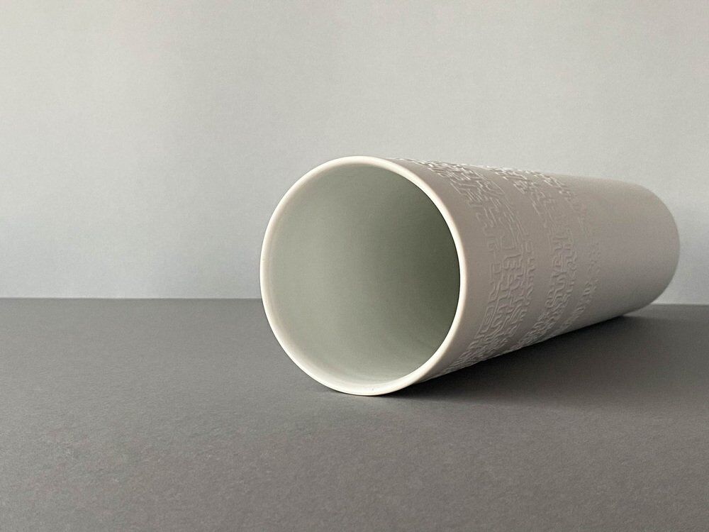 Porcelain vase by Cuno Fischer for Rosenthal, 1970s