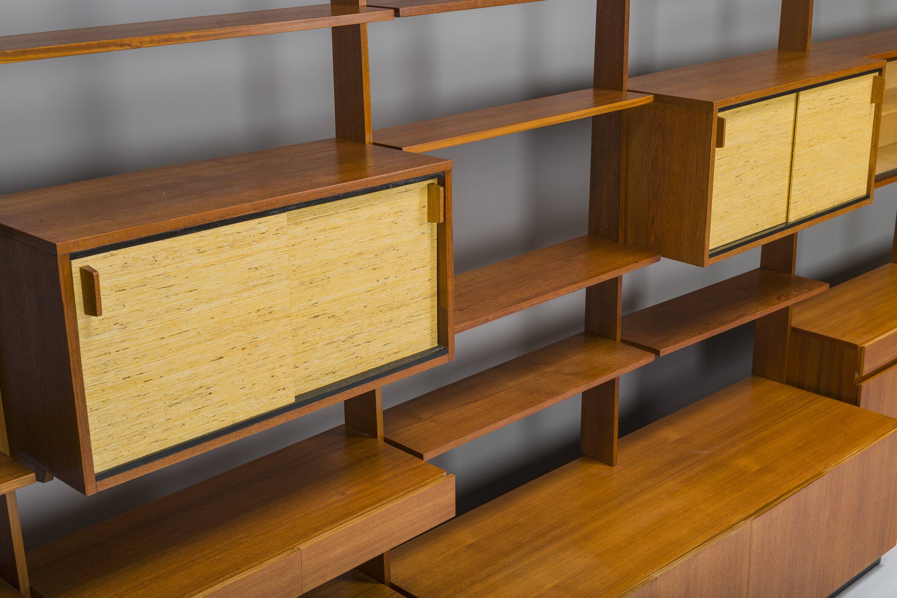 Mid-Century Shelf System by Dieter Wäckerlin for Behr, 1955