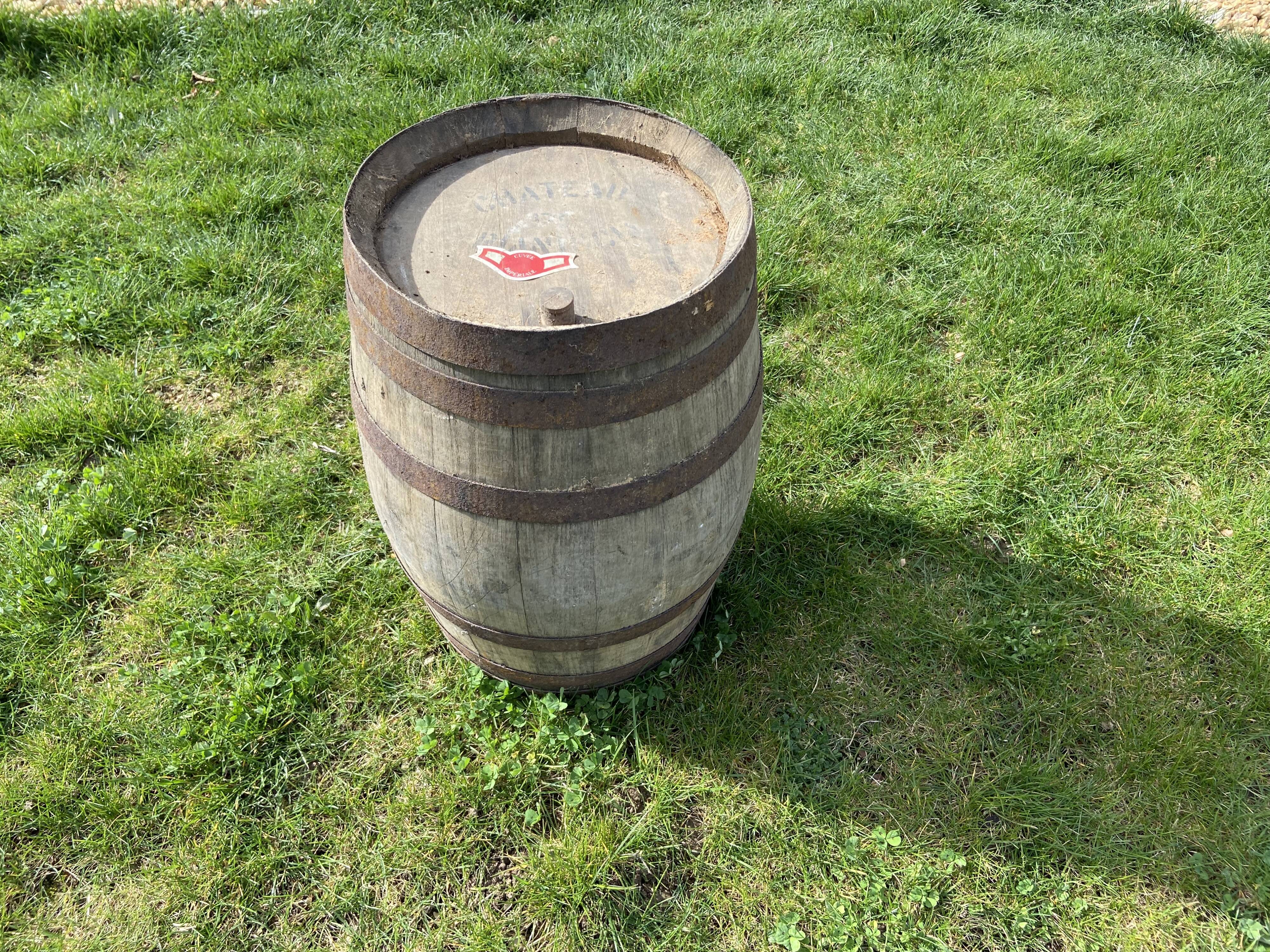 Wooden barrel