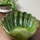 Ceramic clam salad bowl
