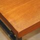 Bureau vintage en teck & métal – années 60