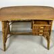 Bureau en rotin vintage 1960