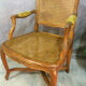 Cane Chair in Walnut a spacer and flat file