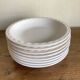 Set de 8 assiettes creuses Festons de Pierre Motton pour Gien 1970