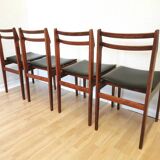 Vintage STOL Kamnik Dining Chairs: 1970s Scandinavian Modern, Set of 4