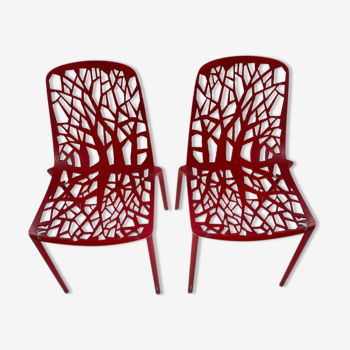 Duo de chaises "Fast Forest"
