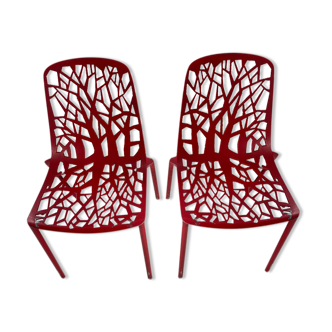 Duo de chaises "Fast Forest"