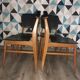 Set of 6 chairs scandinavians 1950