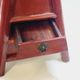 Old chinese barber hairdresser stool 19th xixth century in lacquered wood