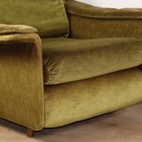 Pair of vintage velvet armchairs – 1960s