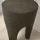 Burnt wood stool shou sugi ban