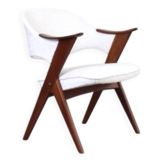 Fauteuil Norvégien en Teck modèle Blinken par Sigurd Resell pour Rastad & Relling