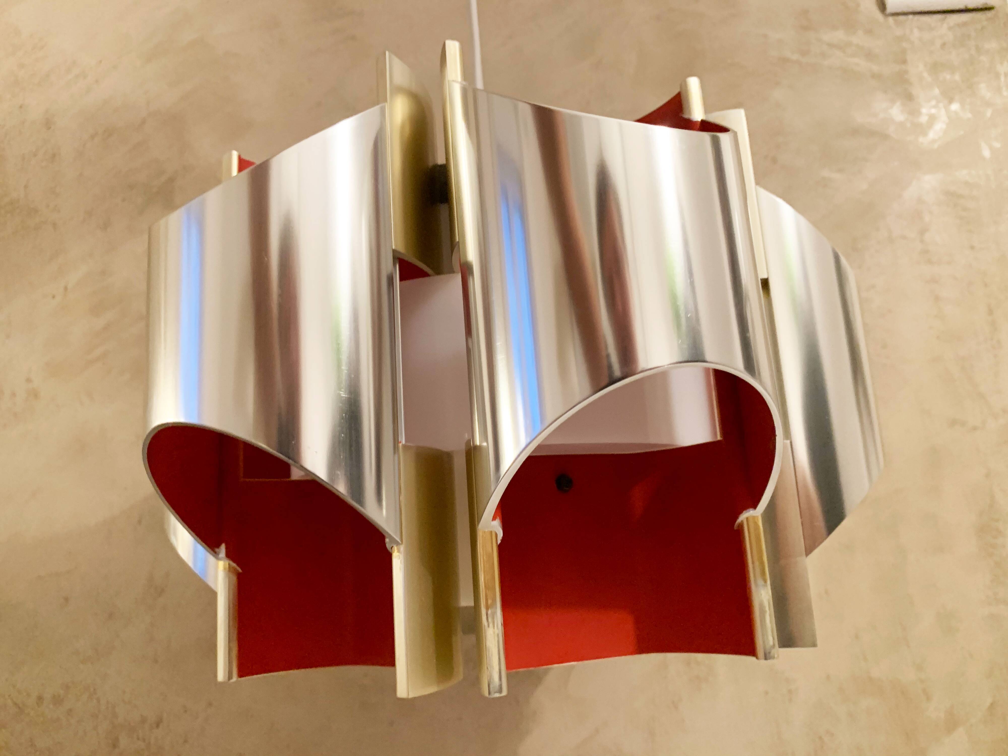 Pendant lamp pantre by bent karlby for lyfa denmark - danish design - collectible - scandin