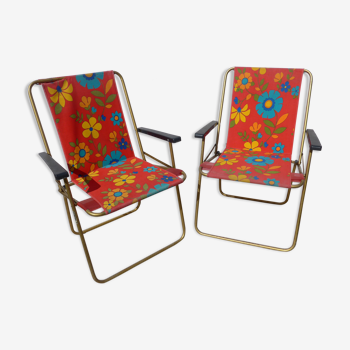 Lot de 2 fauteuils pliants Lafuma