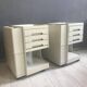2 x Vintage Superstile Neolt Italy Storage Trolley