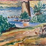 Watercolor Morocco 1948